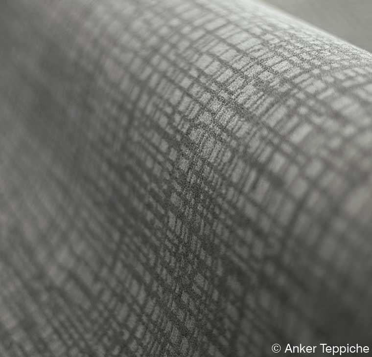 Teppichboden in Grautönen - textile Bodengestaltung für Wohn- und Arbeitsbereiche.                            					Robust und extrem strapazierfähig