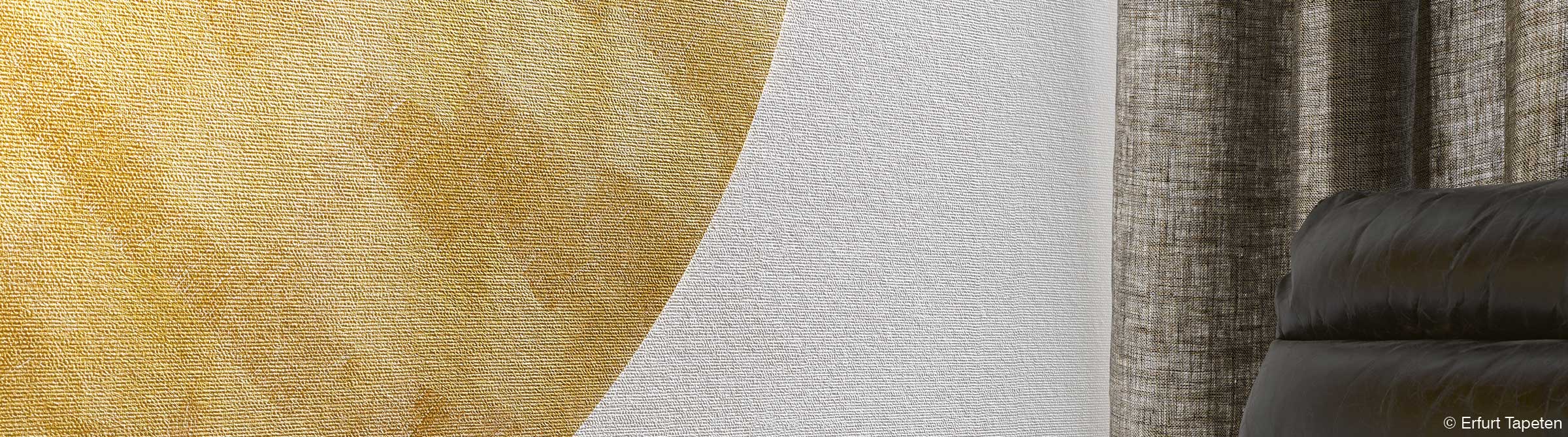 Innenraumgestaltung Vliestapete, warme Farben