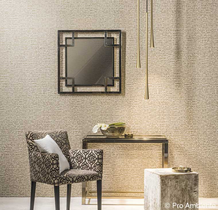 Zeitloser Wandbelag in Naturtönen